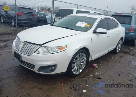 2010 Lincoln Mks Ecoboost z USA, uszkodzony, nr VIN 1LNHL9FT9AG607910